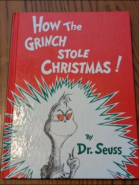 How The Grinch Stole Christmas. Dr. Seuss. Pre loved.